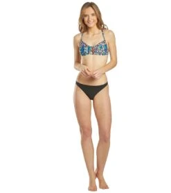Speedo Women's Solid Classic Swimsuit Bottom -TYR Shop 5666022686888 speedoblack 4a