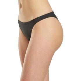Speedo Women's Solid Classic Swimsuit Bottom -TYR Shop 5666022686888 speedoblack 5a