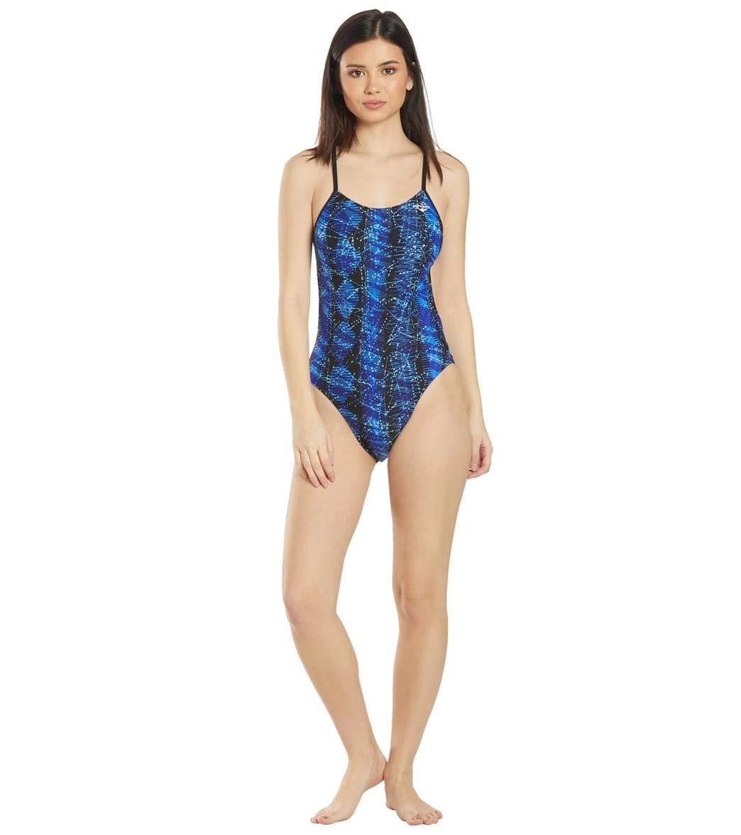 Women's Edge Swan Back One Piece Swimsuit 6 Women's Edge Swan Back One Piece Swimsuit - Image 4