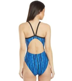 Women's Zircon Butterfly Back One Piece Swimsuit -TYR Shop 5666090713256 blue 3a
