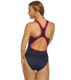 TYR Women's Hexa Maxfit One Piece Swimsuit 9 TYR Women's Hexa Maxfit One Piece Swimsuit -TYR Shop 5666733457576 navyred 3a