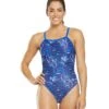 Women's Torrent One Piece Swimsuit -TYR Shop 5667237265576 blue 1a