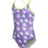 TURBO Girls' Unicorn One Piece Swimsuit -TYR Shop 5668892868776 purple 1a