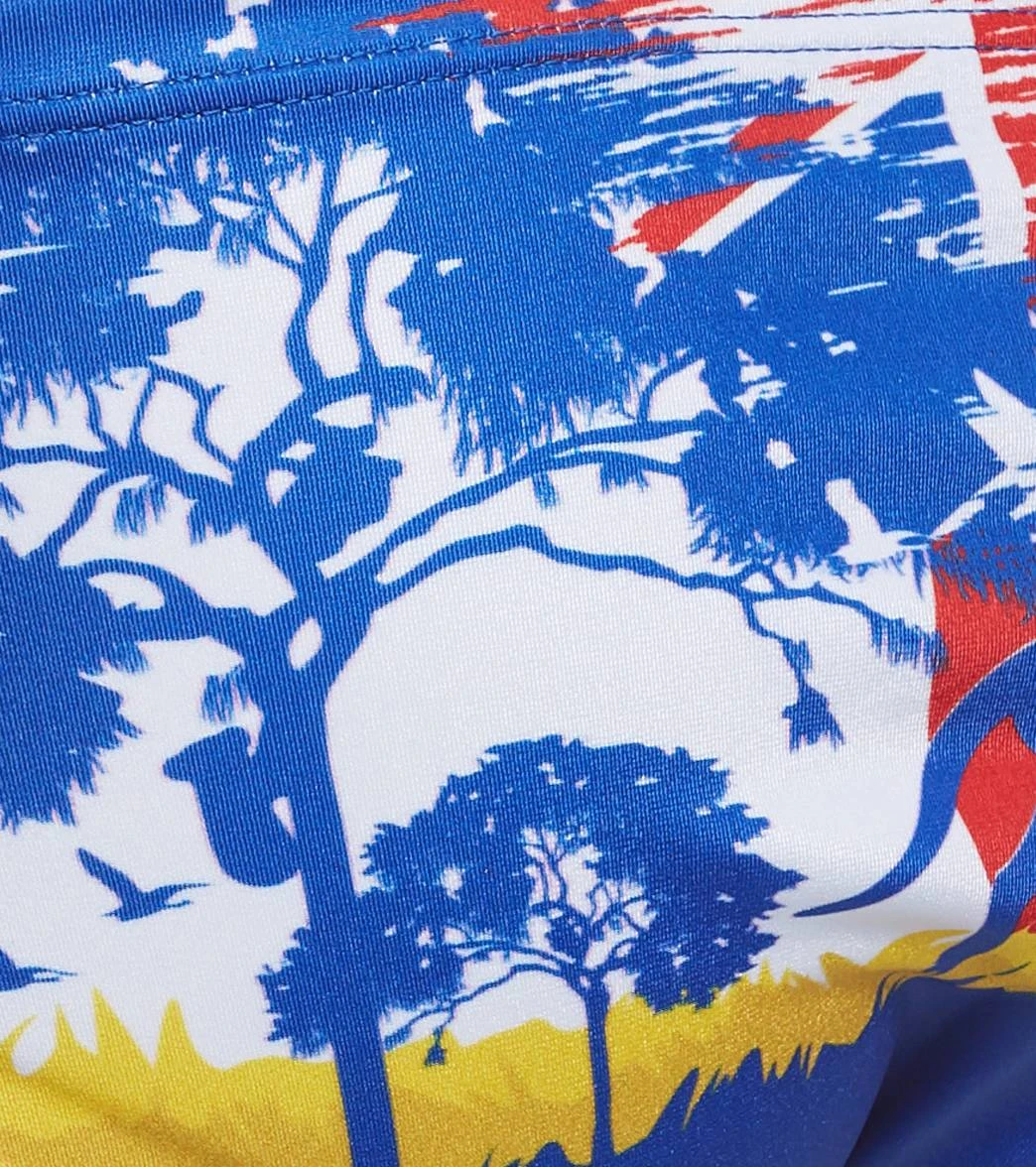 TURBO Men's Austrailia Landscape Water Polo Brief 5 TURBO Men's Austrailia Landscape Water Polo Brief - Image 3