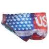 TURBO Men's USA Painting Water Polo Brief -TYR Shop 5668906500264 navy 1a