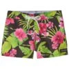 Girls' Hibiscus Boardshort (Toddler, Little Kid, Big Kid) 1 Girls' Hibiscus Boardshort (Toddler, Little Kid, Big Kid) -TYR Shop 5669338120360 black 1a