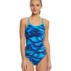 Supersonic One Piece Swimsuit (SwimOutlet Exclusive) -TYR Shop 5669681004712 blue 1a