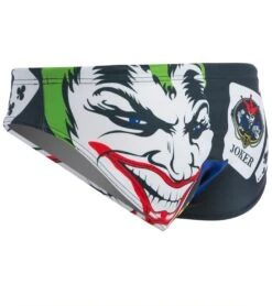TURBO Men's New Joker Multi-Colored Water Polo Brief