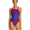 Women's Fierce One Piece Swimsuit 1 Women's Fierce One Piece Swimsuit -TYR Shop 5672282128552 purple 1a
