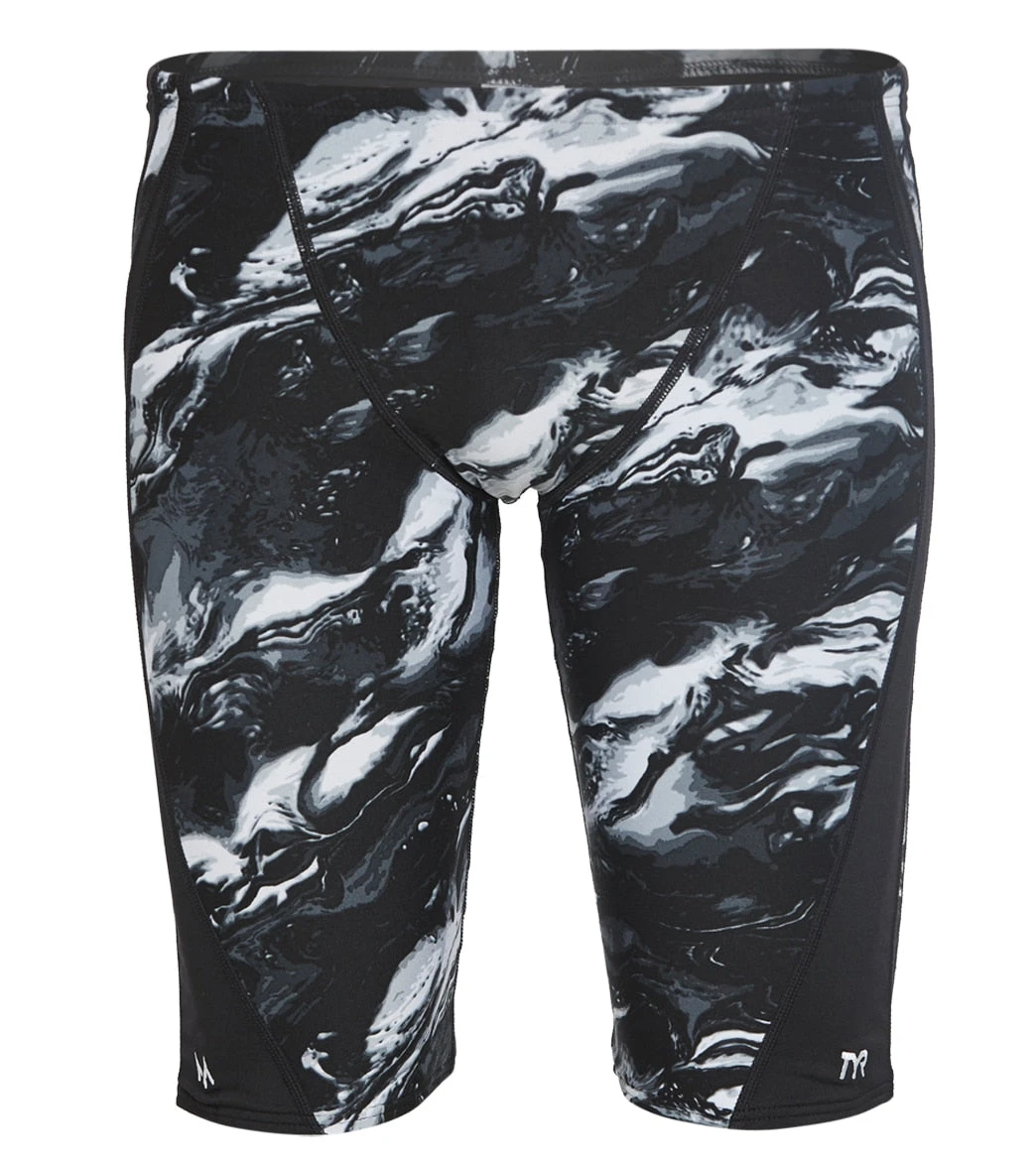 TYR X Simone Manuel Men's Marble Clouds Viper Splice Jammer Swimsuit 4 TYR X Simone Manuel Men's Marble Clouds Viper Splice Jammer Swimsuit - Image 2