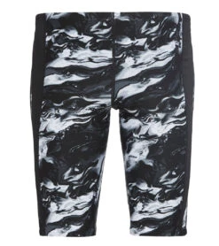 TYR X Simone Manuel Men's Marble Clouds Viper Splice Jammer Swimsuit 7 TYR X Simone Manuel Men's Marble Clouds Viper Splice Jammer Swimsuit -TYR Shop 5677989527720 black 3a