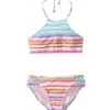 Girls' Laguna Stripes Blooming Lotus Two Piece Bikini Set (Big Kid) -TYR Shop 5681531682984 2t
