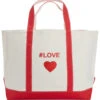 #LOVE "Heart" Beach Tote -TYR Shop 6287103230120 red 1a