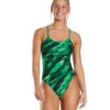 TYR Women's Vitric Trinityfit One Piece Swimsuit 1 TYR Women's Vitric Trinityfit One Piece Swimsuit -TYR Shop 6663779877032 green 1a