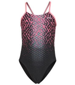 TYR Girls' Odyssey Cutoutfit One Piece Swimsuit