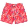 Boys' Tropical Punch Volley Swim Trunk (Toddler, Little Kid, Big Kid) -TYR Shop 6747578007720 red 1a