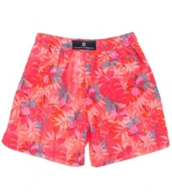 Boys' Tropical Punch Volley Swim Trunk (Toddler, Little Kid, Big Kid) -TYR Shop 6747578007720 red 2a