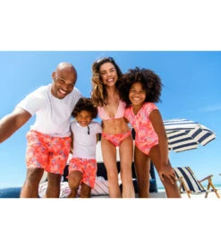 Boys' Tropical Punch Volley Swim Trunk (Toddler, Little Kid, Big Kid) -TYR Shop 6747578007720 red 4a