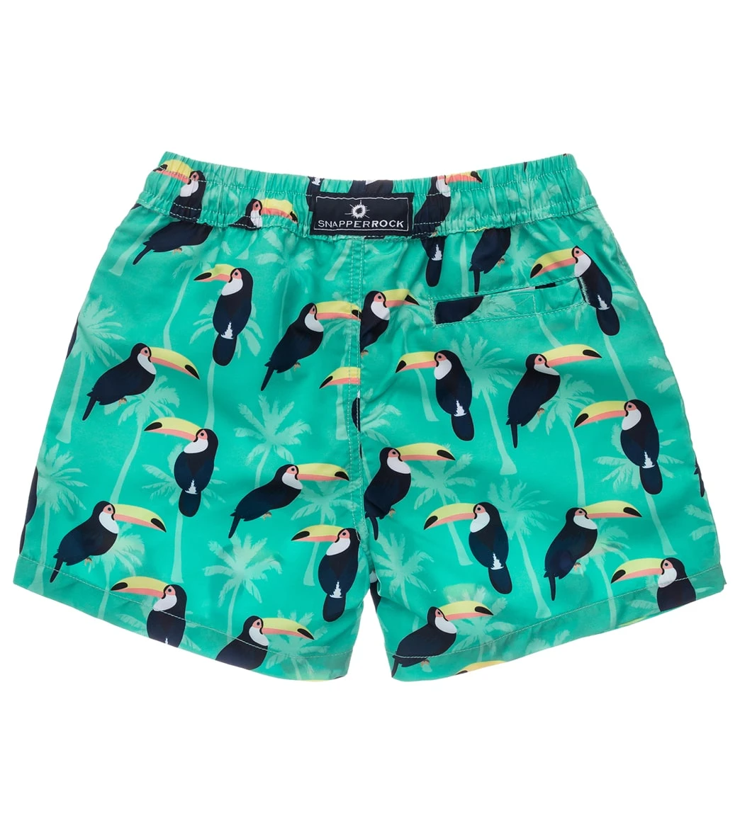 Boys' Toucan Talk Volley Swim Trunk (Toddler, Little Kid, Big Kid) 4 Boys' Toucan Talk Volley Swim Trunk (Toddler, Little Kid, Big Kid) - Image 2