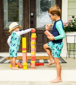 Boys' Toucan Talk Volley Swim Trunk (Toddler, Little Kid, Big Kid) 8 Boys' Toucan Talk Volley Swim Trunk (Toddler, Little Kid, Big Kid) -TYR Shop 6747579351208 blue 3a