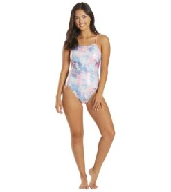 Unicorn Dreams Foil Micro Back One Piece Swimsuit 10 Unicorn Dreams Foil Micro Back One Piece Swimsuit -TYR Shop 6761084289192 bluemulti 4a