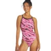 HydroLast Flash Thin Strap One Piece Swimsuit -TYR Shop 6940348154024 pink 1a