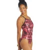 Cogent Thin Strap One Piece Swimsuit 2 Cogent Thin Strap One Piece Swimsuit -TYR Shop 6942386847912 red 1a