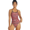 Drift Thin Strap One Piece Swimsuit 2 Drift Thin Strap One Piece Swimsuit -TYR Shop 6942387339432 red 1a