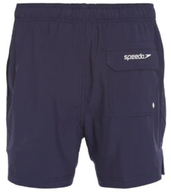 Speedo Men's 16" Solid Swim Trunks -TYR Shop 7008196853928 peacoat 3a