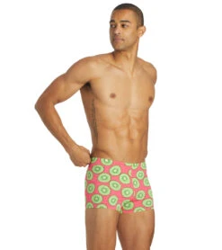 HydroLast Love Kiwi Square Leg Swimsuit -TYR Shop 7074759966888 berry 4a