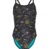 Celestial Thin Strap One Piece Swimsuit Youth (22-28) -TYR Shop 7074818588840 black 1a