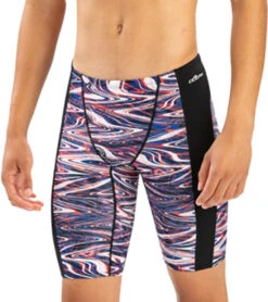 Men's Reliance Jet Stream Spliced Jammer Swimsuit