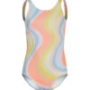 Billabong Girls' Groovy Road One Piece Swimsuit (Little Kid, Big Kid) 2 Billabong Girls' Groovy Road One Piece Swimsuit (Little Kid, Big Kid) -TYR Shop 7222982934696 multi 1a