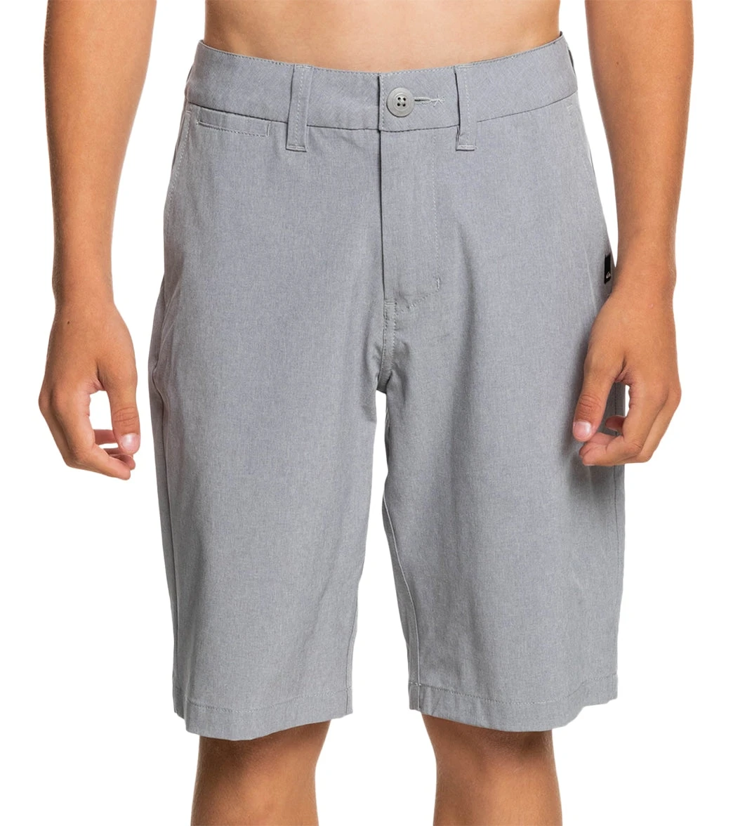 Quiksilver Boys' Union Heather Boardshort (Big Kid) 3 Quiksilver Boys' Union Heather Boardshort (Big Kid)