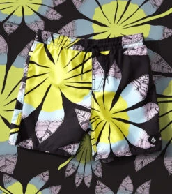 Volcom Boys' Poly Party Trunk Boardshort -TYR Shop 7329059831976 black 4a