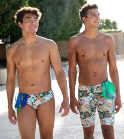 Sporti X Mat Chavez Limited Edition Chlorine Machines Jammer Swimsuit -TYR Shop 7355392753832 multi 4a