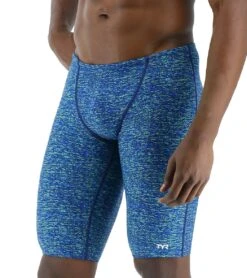 TYR Men's Lapped Jammer Swimsuit -TYR Shop 7415984226472 bluegreen 4a
