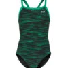TYR Girls' Fizzy Diamondfit One Piece Swimsuit -TYR Shop 7415987437736 green 1a