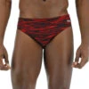 TYR Men's Fizzy Racer Brief Swimsuit -TYR Shop 7415989272744 red 1a