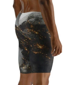 TYR Men's Pyrite Jammer Swimsuit -TYR Shop 7416509333672 goldblack 6a