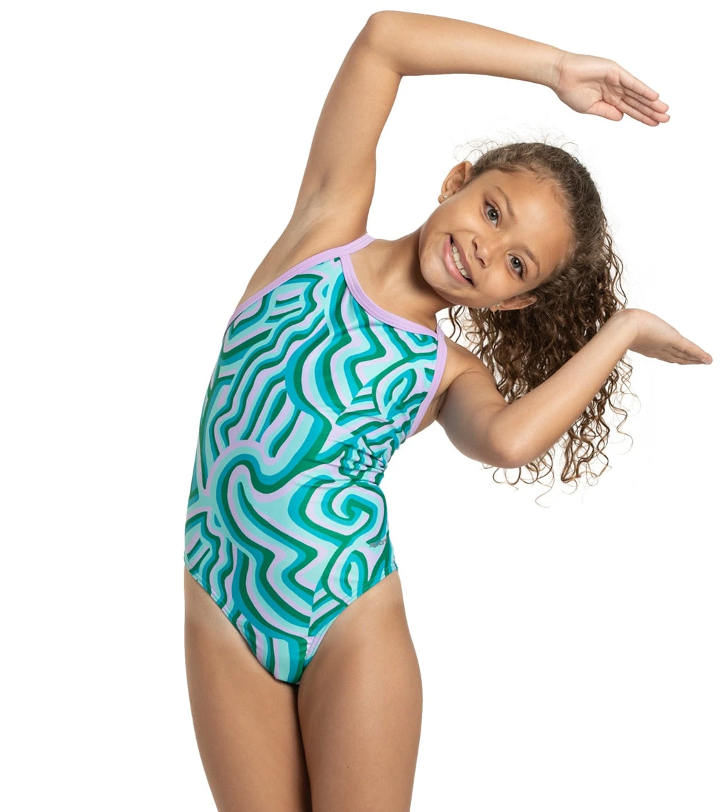 Sporti X Alex & Gretchen Walsh Whimsy Thin Strap One Piece Swimsuit Youth (22-28) 6 Sporti X Alex & Gretchen Walsh Whimsy Thin Strap One Piece Swimsuit Youth (22-28) - Image 4