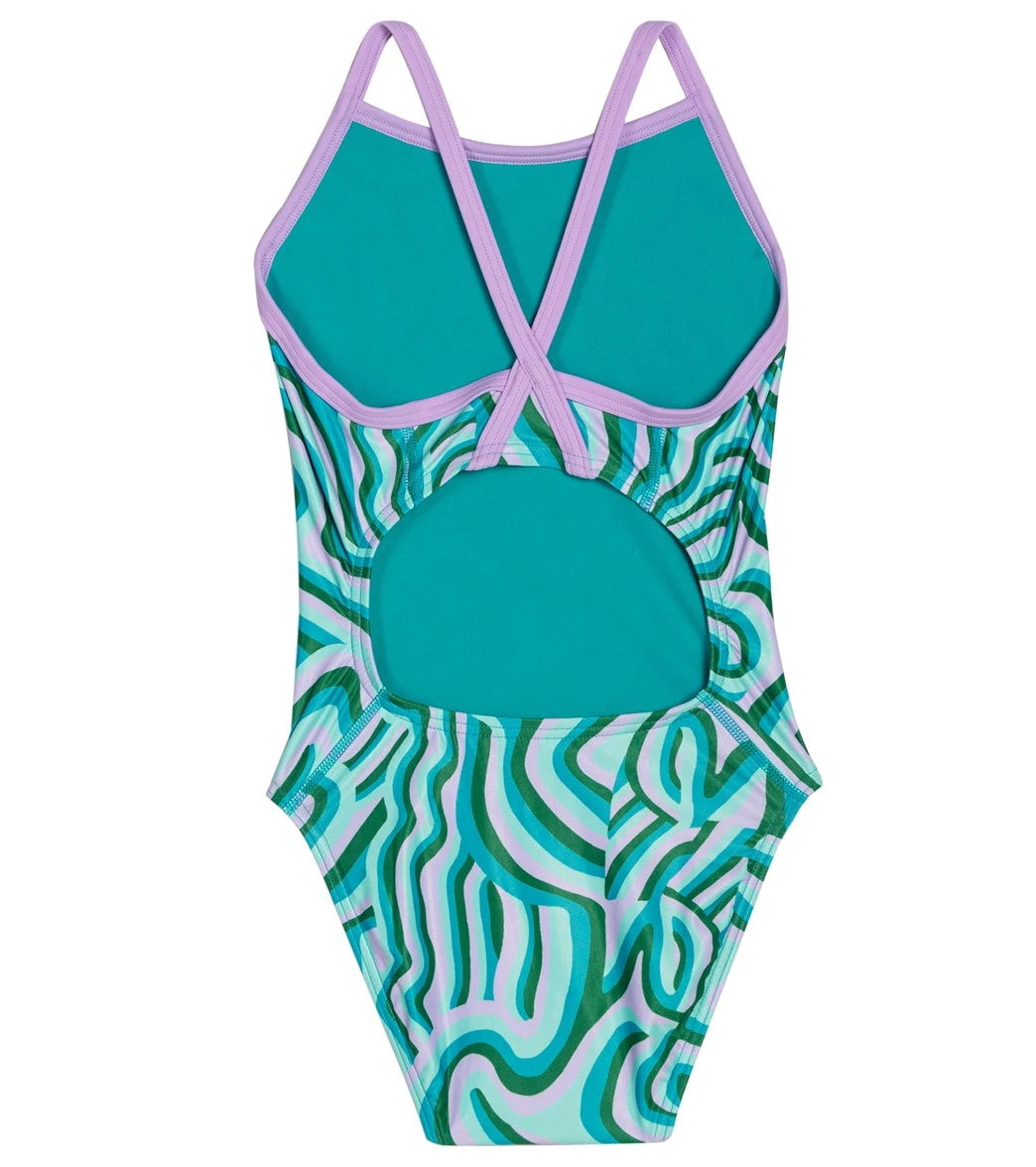 Sporti X Alex & Gretchen Walsh Whimsy Thin Strap One Piece Swimsuit Youth (22-28) 8 Sporti X Alex & Gretchen Walsh Whimsy Thin Strap One Piece Swimsuit Youth (22-28) - Image 6