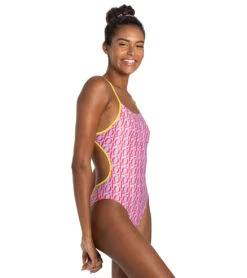 Sporti X Alex & Gretchen Walsh XOXO Tracy Double Strap One Piece Swimsuit 15 Sporti X Alex & Gretchen Walsh XOXO Tracy Double Strap One Piece Swimsuit -TYR Shop 7424673677480 pink 6a