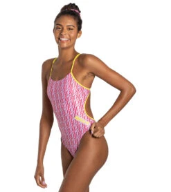 Sporti X Alex & Gretchen Walsh XOXO Tracy Double Strap One Piece Swimsuit 17 Sporti X Alex & Gretchen Walsh XOXO Tracy Double Strap One Piece Swimsuit -TYR Shop 7424673677480 pink 8a