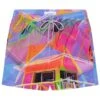 Men's Miami Beach Tower 2 Swim Trunks 2 Men's Miami Beach Tower 2 Swim Trunks -TYR Shop 7456047235240 multi 1a