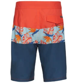 Men's Wonder Board Shorts -TYR Shop 7456072564904 orangedarkgreen 2a