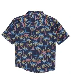 Boys' Colorblock Camp Shirt & Swim Trunks Set (Big Kid) -TYR Shop 7472291479720 marine 4a