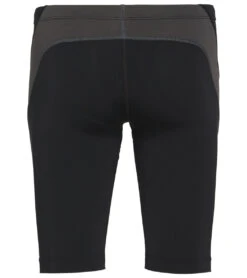 Nike Men's HydraStrong Colorblock Jammer Swimsuit -TYR Shop 7484466561192 black 3a