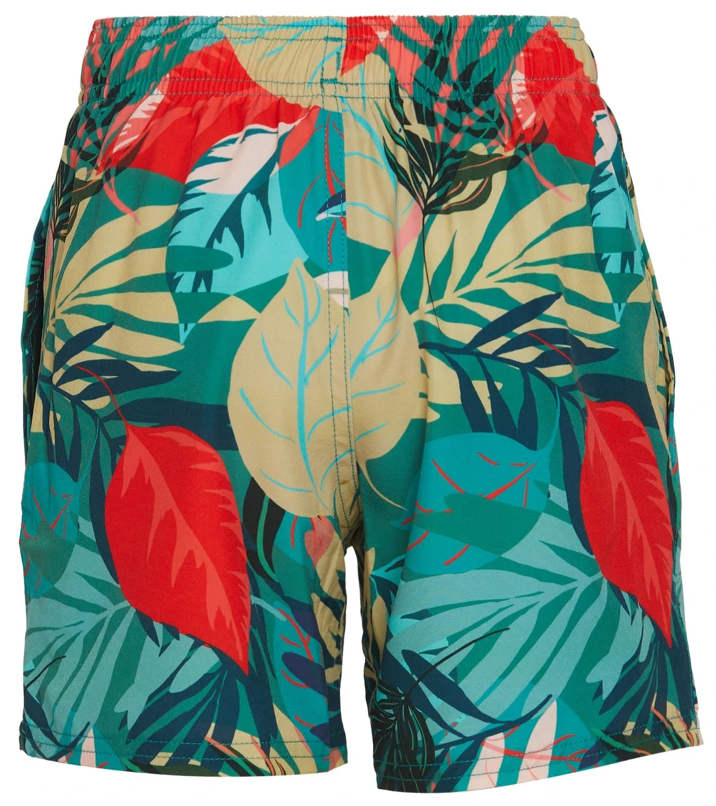 Boys' Beach Print Swim Trunks (Little Kid, Big Kid) 4 Boys' Beach Print Swim Trunks (Little Kid, Big Kid) - Image 2