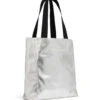 Seafolly Women's Carried Away Metallic Tote -TYR Shop 7515884355752 silver 1a